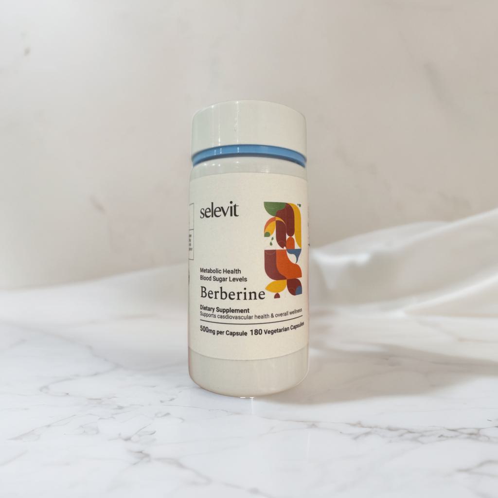 Premium Berberine - 500mg - 180 Vegetarian Capsules